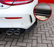 Heckansatz Seitenteile aus ABS passend für MercedesBenz C43 AMG FL schwarz glanz Heckansatz Seitenteile aus ABS passend für MercedesBenz C43 AMG FL schwarz glanz