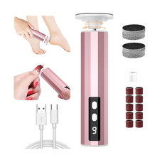 Electric Foot Callus Remover, 2 in 1 Rechargeable Foot File for Feet  Nails, 9