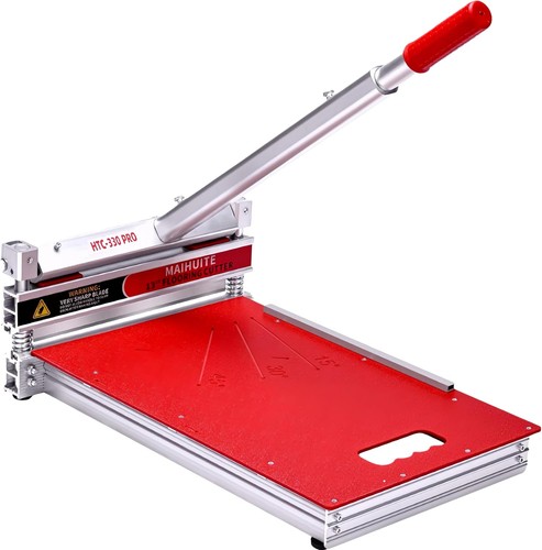 13" Laminate Floor Cutter 17mm Manual Vinyl Plank Cutter for LVP, SPC, WPC