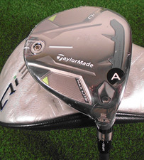 New TaylorMade Qi35 Max Lite 18.5 5 Fairway Wood, Ventus FW Senior w/Cover