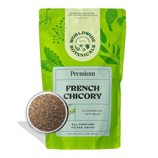 French Chicory Root 1 lb Roasted Coffee-Style Brew, Prebiotic, Caffeine-Free