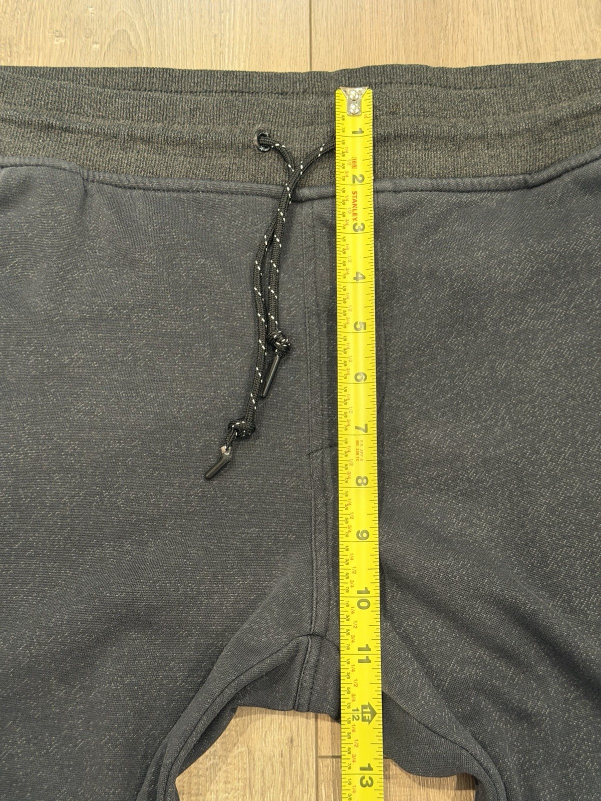 HURLEY NIKE Dri-Fit Men’s Fleece Jogger Sweatpants Large (33x27) Black Slim image 8