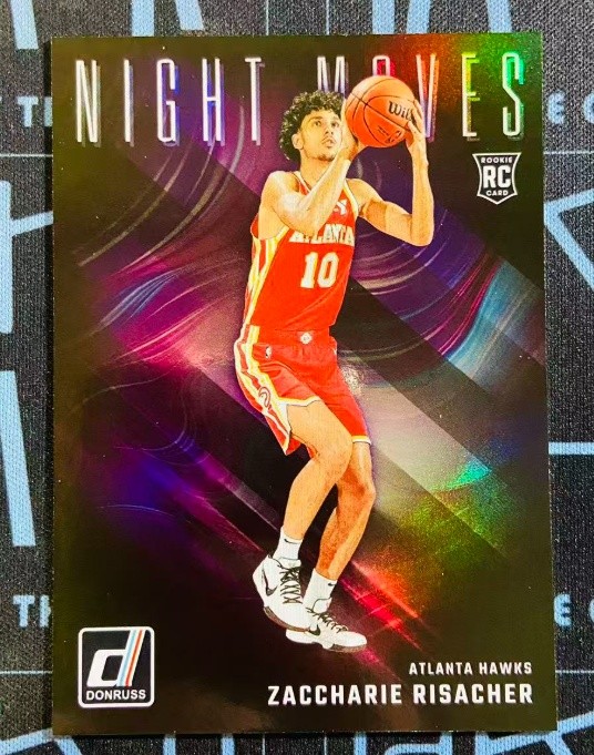 Zaccharie Risacher 2024-25 Panini Donruss RC Night Moves #6