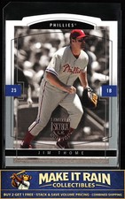 Jim Thome 2004 SkyBox LE #25 Philadelphia Phillies Baseball