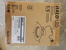 6 PC EATON HALO LED 5"/6" LT56  LT560WH6930  NEW