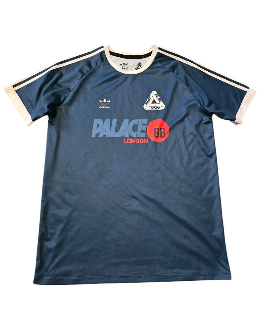 palace x adidas サイズM Adidas x Palace GB London Soccer Jersey Made In England UK