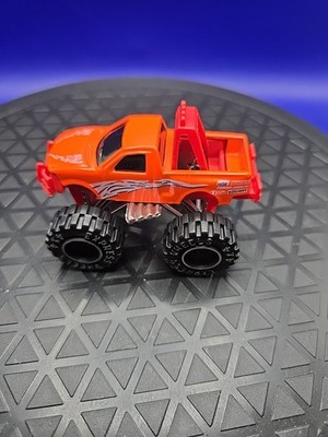 Greenbrier International Monster Turbo Truck - Neon Orange Express Wheels 4 x 4