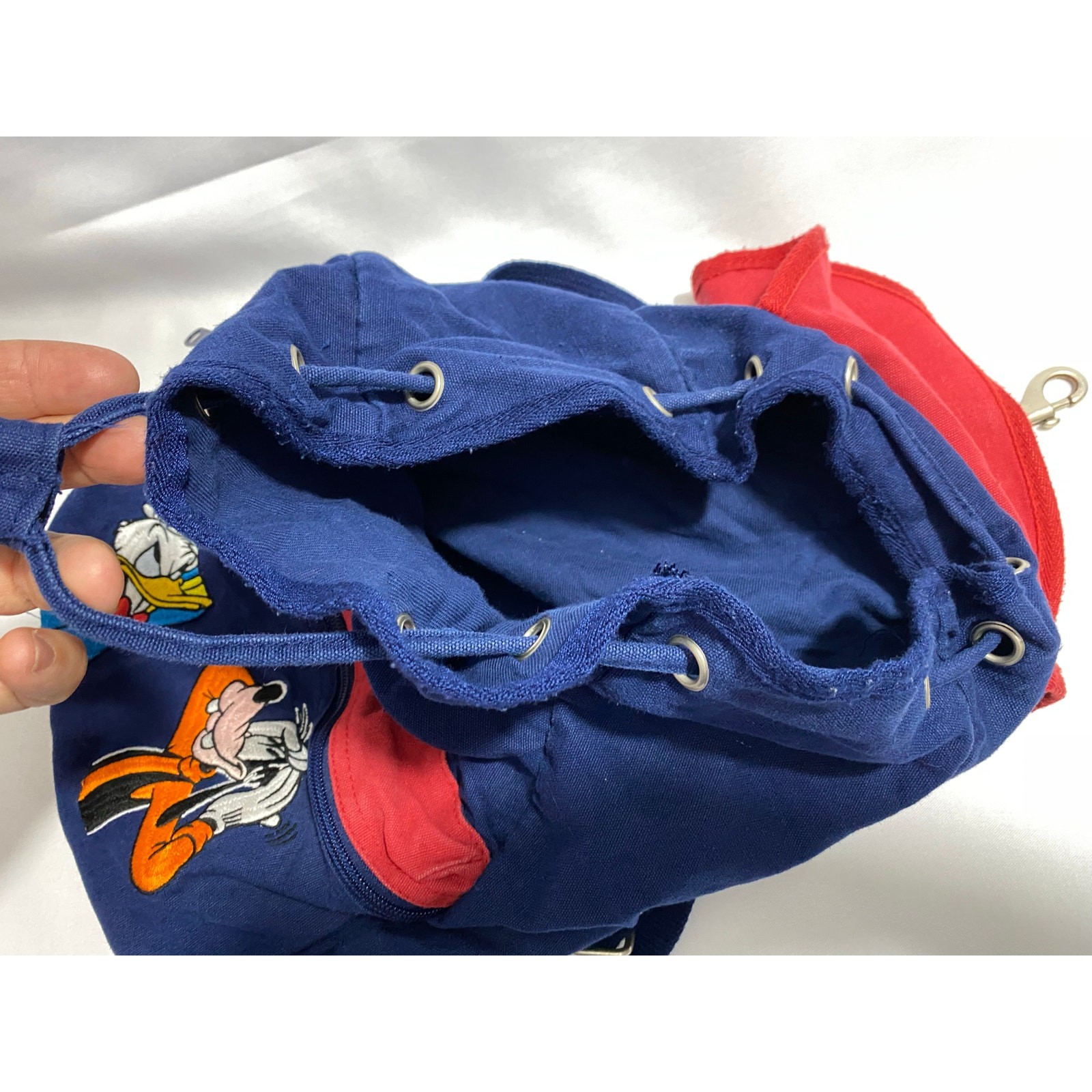 Disney Store Drawstring Backpack — Mickey Mouse &… - image 8
