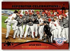 2013 Topps Opening Day #SC-11 Jayson Werth Celebrations Washington Nationals
