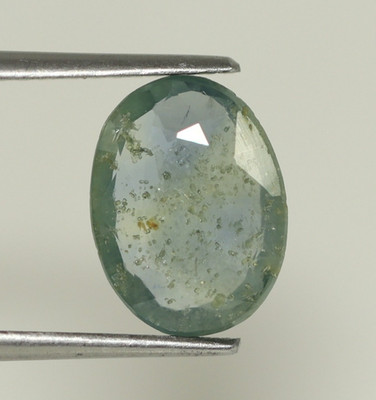 Lose Oval 9x7 MM Zertifiziert 2.30 CT Natürlich Grün Saphir Edelstein Ceylon