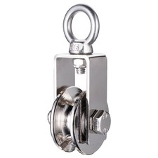 40mm Cable Pulley Wheel, Bearing Inside, Rope Pulley for Pulley System, Gym E...