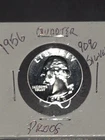 🇺🇸1956-P Washington Quarter Proof - 90% Silver, Cameo 🇺🇸