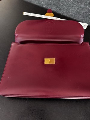 Le must de Cartier Konvolut Diplomatentasche, Brieftasche, Chefkalende, Schreib