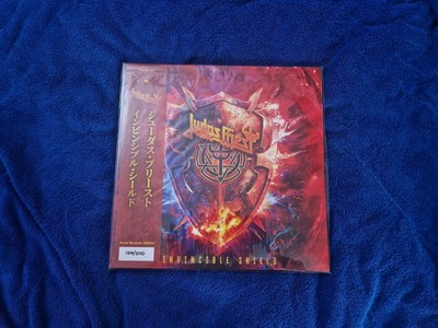 JUDAS PRIEST - Invincible Shield ASSAI OBI DOUBLE RED VINYL ALBUM 300 ONLY! MINT