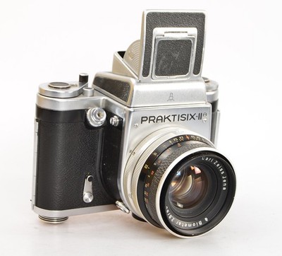 Praktisix IIA Mittelformat 6x6   Carl Zeiss Jena Biometar 2.8/80   Analog  (7509