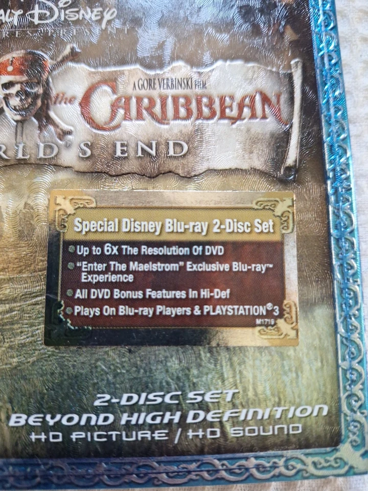 Pirates of the Caribbean At Worlds End (Blu-ray, 2007 W/S) NEW Sealed Free Ship - Image 2 of 4