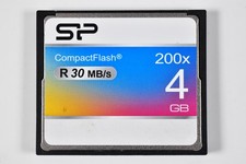 Silicon Power SP 4GB 200x 30MB/s UDMA5 ECC Compact Flash CF Memory Card DSLR Cam