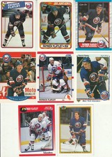 🏒 Huge 40 + different PATRICK FLATLEY cards lot 1989 - 1995 Islanders Rangers