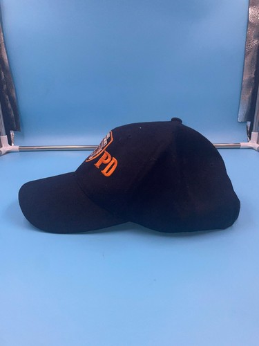 Cappello da baseball NYPD Police Department New York City nero regolabile strapback - Foto 5 di 10