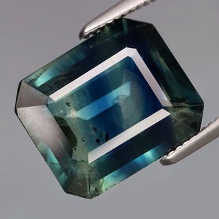 ¡Preciosa gema de 5 14 quilates! Zafiro térmico normal azul verde natural GRANDE África