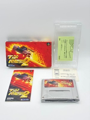 Top Racer 2 Super Famicom SFC Kemco Complete Tested NTSC-J