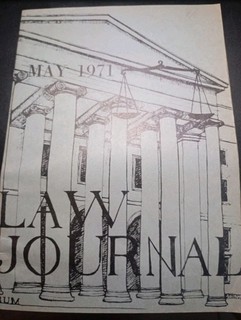 MALTA PAMPHLET LAW JOURNAL 1971