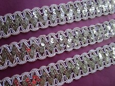 8/2 METER elegant trim lace White silver 3cm sewing non-elastic MR