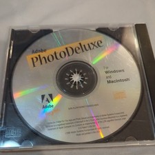Adobe Photo Deluxe v1.0 CD-ROM Win Mac, 1996