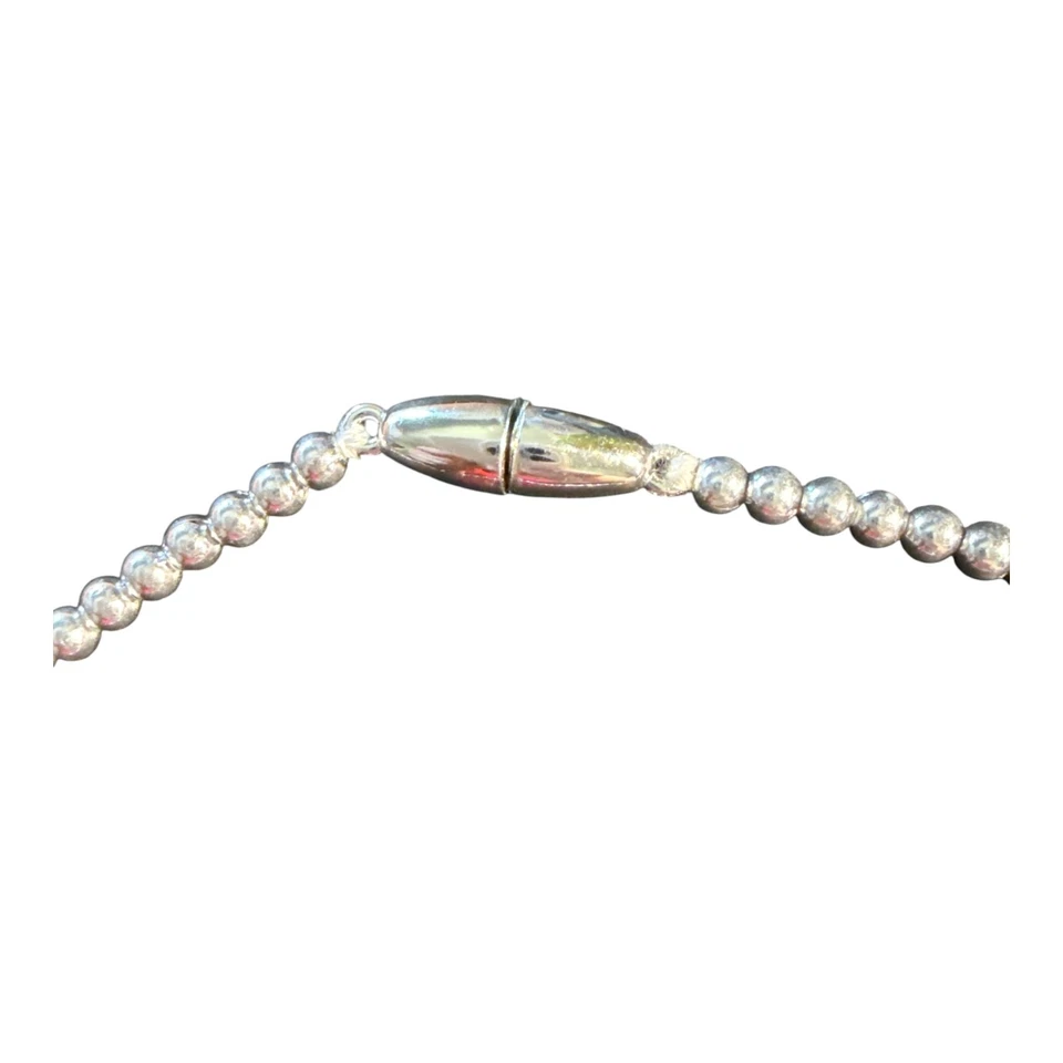 Colar Gargantilha de Strass Disney Tom Prata Arial A Pequena Sereia 12" - Imagem 4 de 4