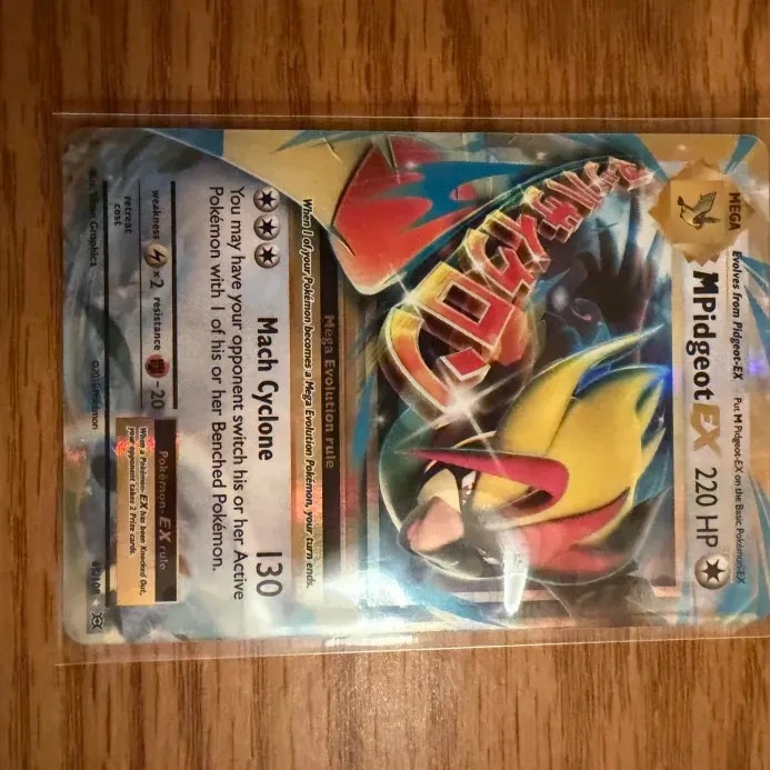 M Pidgeot EX 65/108 Evolutions Holo Pokémon TCG LP