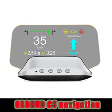 OBD2 Head Up Display HUD Speedometer Car Dashboard Projection