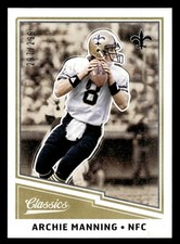 Archie Manning 2017 Panini Classics #122 Red Back #/299