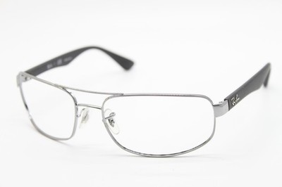 NEW RAY-BAN RB 3445 004 GUNMETAL BLACK AUTHENTIC EYEGLASSES 61-17