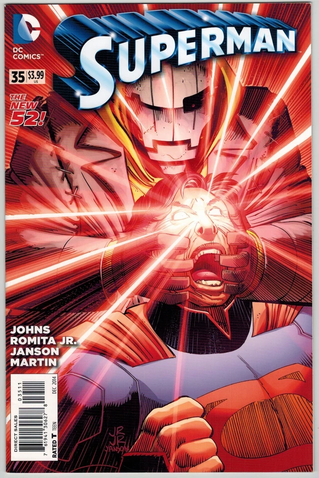 Superman 35 DC Comics 2014 VF John Romita Jr New 52 - Photo 1/1