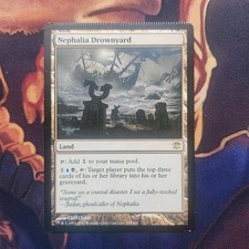 Nephalia Drownyard misprint CRIMP Innistrad Magic The Gathering light play