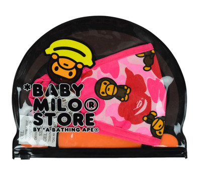BAPE x Baby Milo Store ABC Camo Pink w/ Milo Cloth Mask
