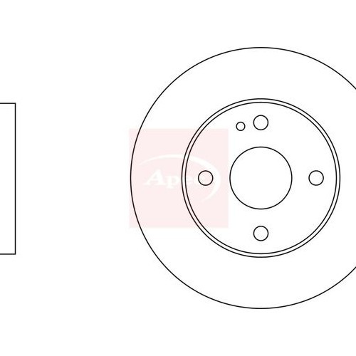 APEC Brake Disc DSK303