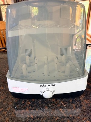 Baby Brezza Superfast Bottle Sterilizer Dryer ##BRZ0083 White Black