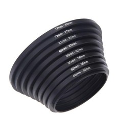 18PCS 37- 82mm Camera Lens Filter Step Up Down Ring Adapter Set For DSLR Camera