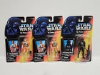 Star Wars Luke Skywalker, Long & Short Sword, Tie Fighter Pilot Action Figures