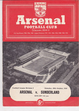1954 1955 Arsenal v SUNDERLAND