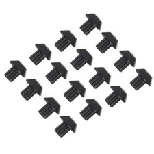 48Pcs Gas Range Burner Grate Feet Rubber Replacement for