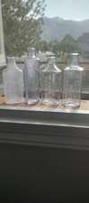 KANSAS PHARMACY BOTTLES  LOT OF 4