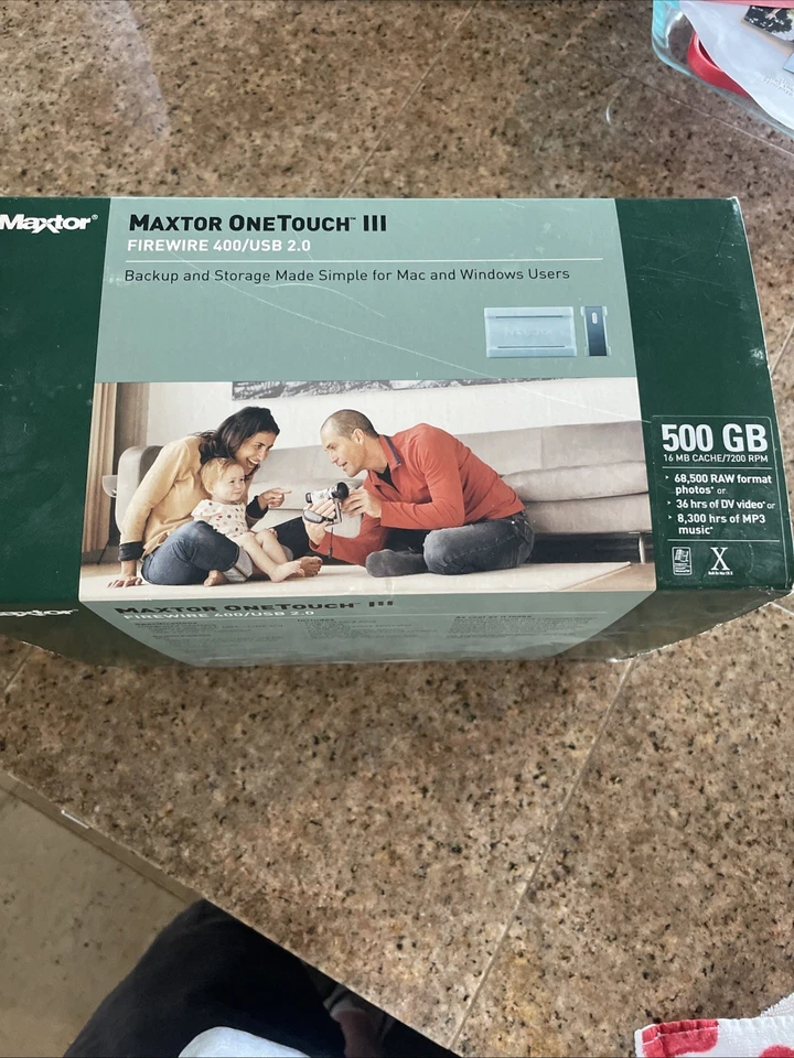 Seagate OneTouch III 500GB External 7200RPM (T01G500) HDD - Image 2 of 4