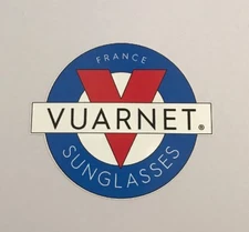 Vuarnet Sticker - Ski Skiing Snowboard Sunglasses Mountain Sports Burton Aspen