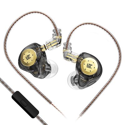 KZ EDX PRO Gaming Earbuds, IEM Earphones Headphone with 1DD, Wired