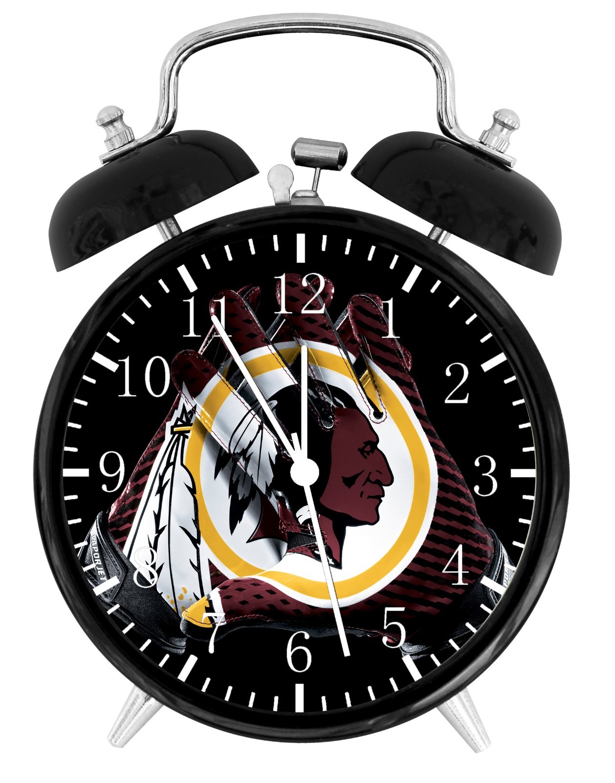 Washington Redskins Alarm Desk Clock Home or Office Decor F111 Nice Gift