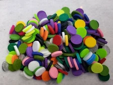NEW! 60 PCS -22.5MM REPLACEMENT THICK Felt Aroma Pads Essential Oil LOCKET PADS