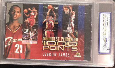 2003-04 Upper Deck Collectibles Lebron James RC WCG10 #1846/5000 - ENN