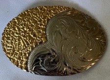 Junior Ladies Country Girl Cowgirl Cowboy Western Rodeo NOS Vintage Belt Buckle